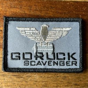 GORUCK Scavenger SILVER patch